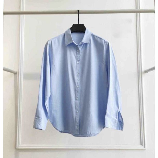 Skjorte i bl� - S-XL