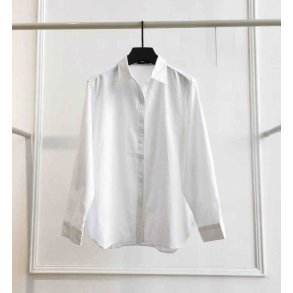 Skjorte i hvid - S-XL