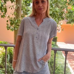 Sommerbluse Ella viskose str. M-3XL
