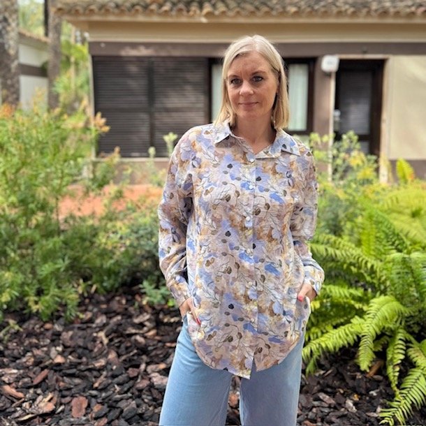 Skjorte light viskose 