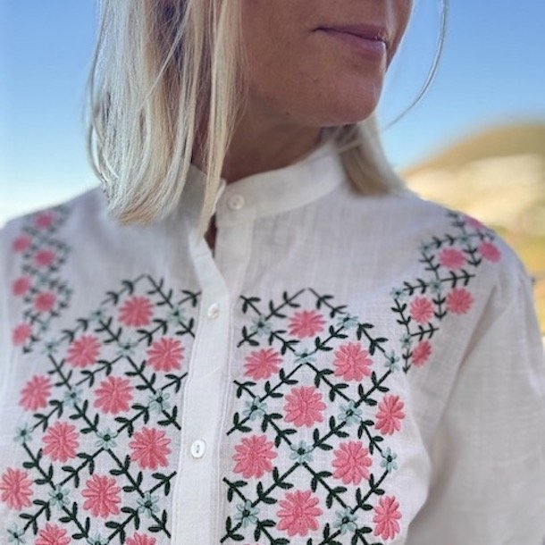Skjorte CELINE 100% bomuld str. S-XL