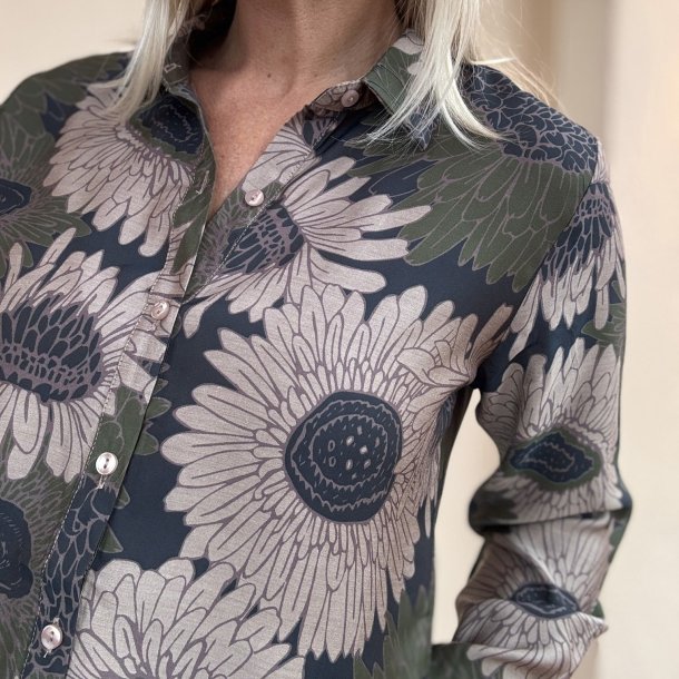 Skjorte Mona Viskose mix str S-XXL