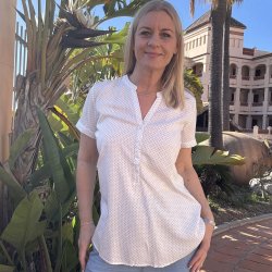 Skjortebluse Saga XS-XXL