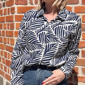 Skjorte SARAH blue/white str. XS-XXL