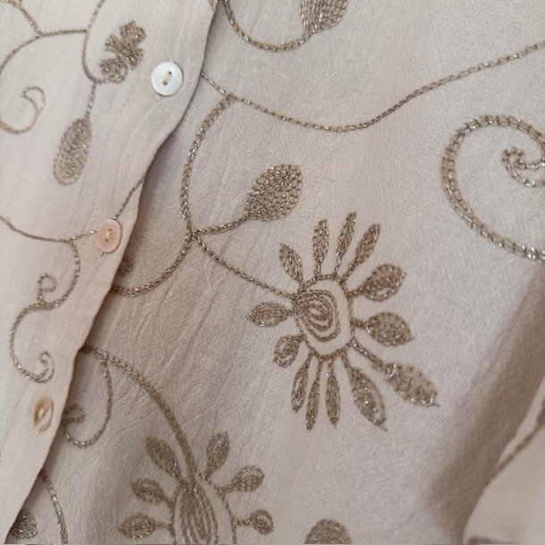 Skjorte med kort rme bomuld str. M-XL