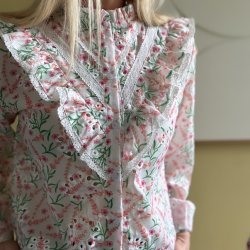 Skjorte bluse Emma - str S-L
