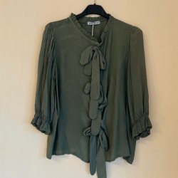 Skjortebluse BOW viskose