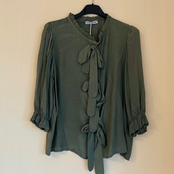 Skjortebluse BOW viskose