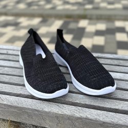 Sneakers I stof sort str. 36-41