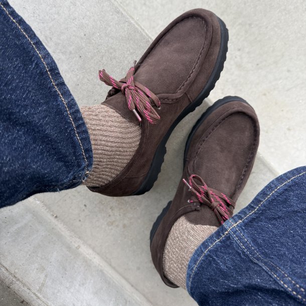 The movement sn�rer sko ruskind brun str 36-41