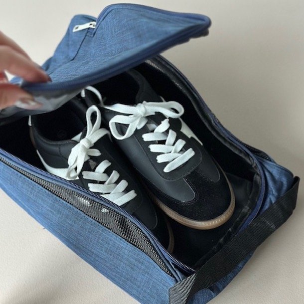 Stor toilettaske / sko opbevaring i sportstasken