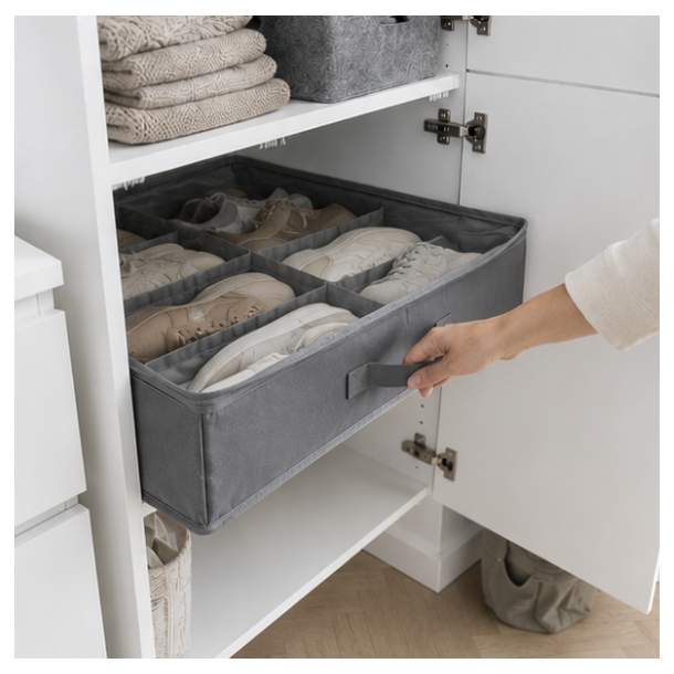 Garderobe opbevaring - 2 pak
