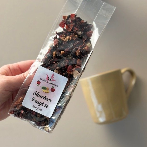 Skovbr frugt te og hyldblomst ble te100g