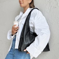 Birdie Ritzy skuldertaske Skind