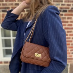 Crossbody ladylike CLASSIC skind