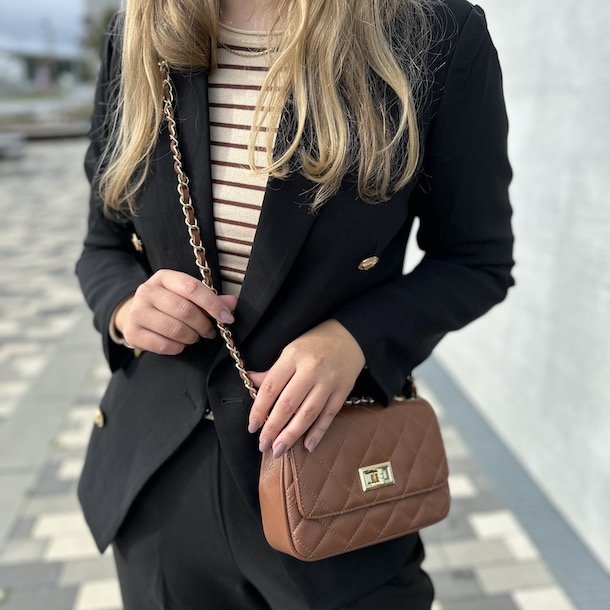 Crossbody ladylike CLASSIC skind