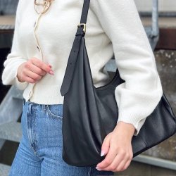 Ragnhild skuldertaske / crossbody Skind