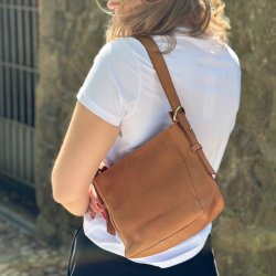 Ronja skulder taske Skind