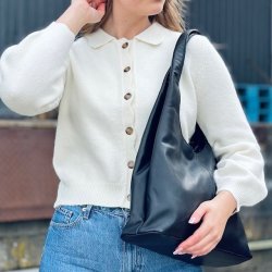 Birdie Ritzy skuldertaske Skind