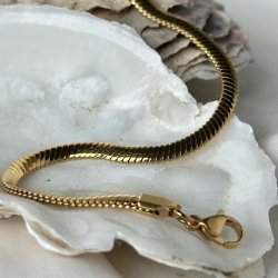 Armbnd SHINE vandfast 18kt. forgyldt