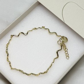 Armbnd SLIM RHUMBA - Forgyldt