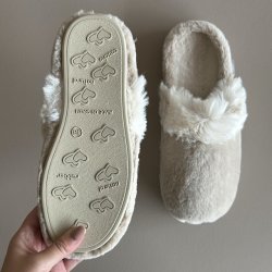 Hjemmesko on my mind beige str 36-41