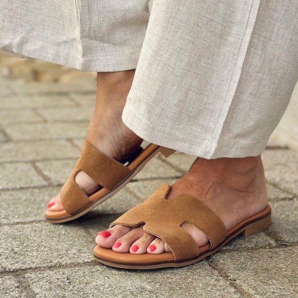 Slip in sandal chic BRUN ruskind str 35-41