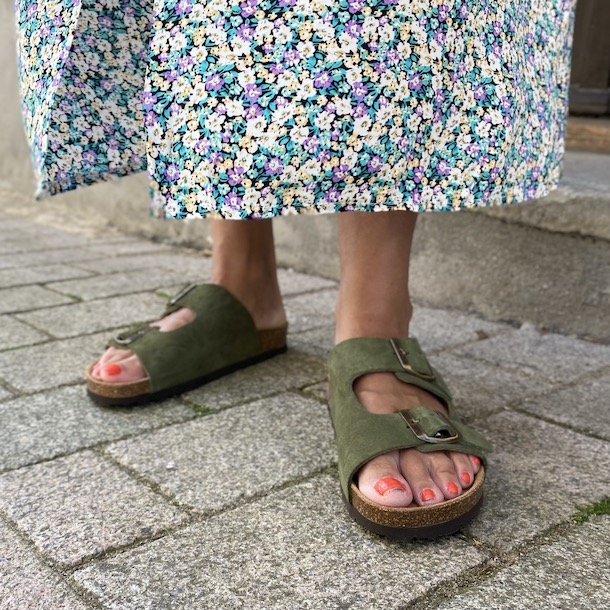 Skvulp Biosandal grn