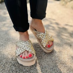 Sandal WHEN THE BEACH skind str 37-41