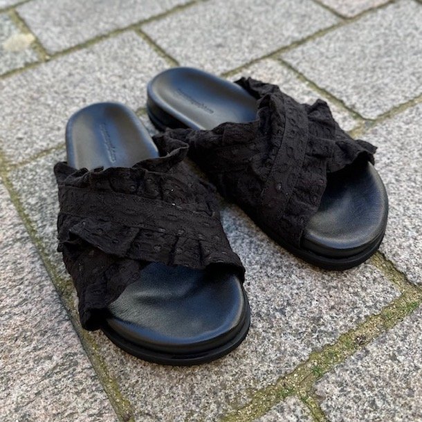 Sandal DAYSI tekstil/ skind str. 36-41
