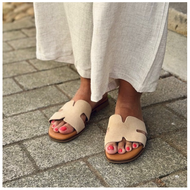 Sandal chic BEIGE ruskind str 38