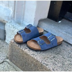 Skvulp Biosandal bl suede