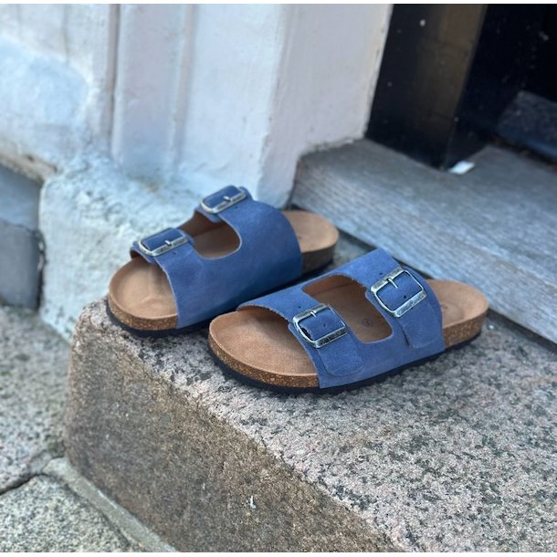 Skvulp Biosandal bl suede