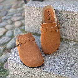Slipper morph cognac ruskind str. 36-41