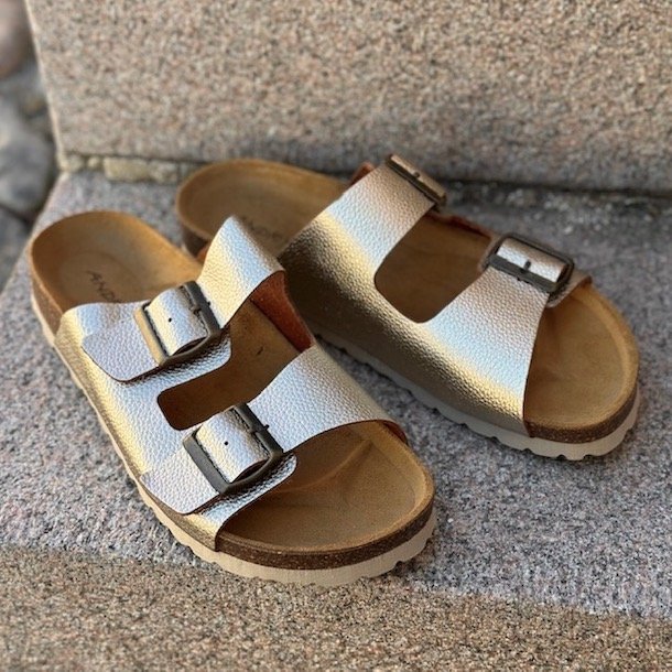 sandal panna metallic skind str. 36-41
