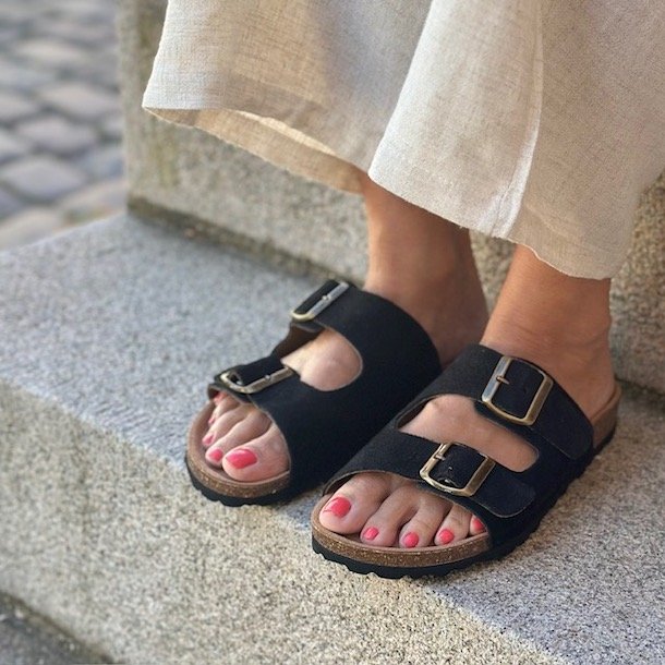 Skvulp Biosandal sort