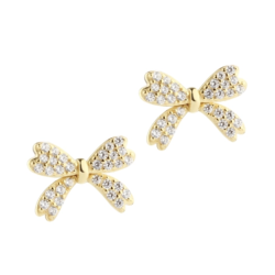 reringe sljfe stor DARLING BOW  Forgyldt Slv