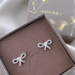 restikker BOW TIE Sterling Slv