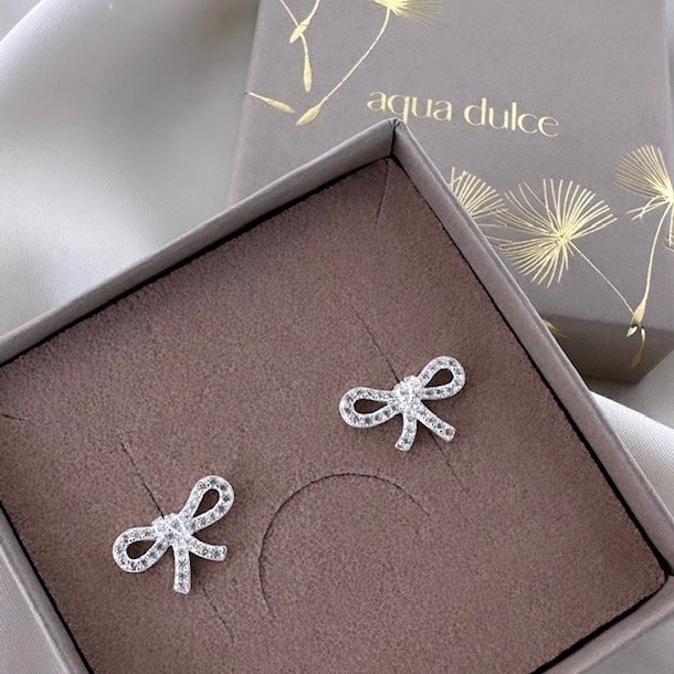 restikker BOW TIE Sterling Slv