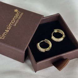 Hoops RUBIN forgyldt slv 