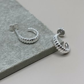 Hoops SUKI SMALL sterling slv