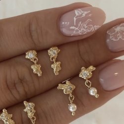 restikker Enya elements forgyldt slv