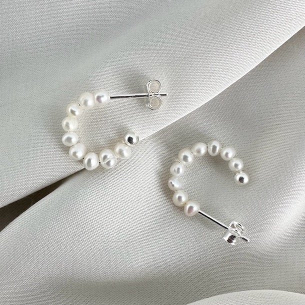 restikker PRETTY PEARL 15 mm Sterling Slv