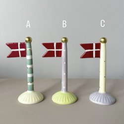 Flag lille  Keramik