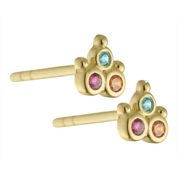 Summer Flower color restikker Forgyldt