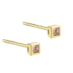 restikker ROSE square forgyldt slv