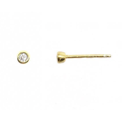 Agua restik Forgyldt slv