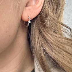 Hoops Noelani sterling slv