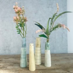 Blomster buket mix H 40 cm plastik