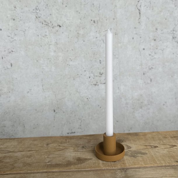 Smalle kertelys hvid - 6 pack